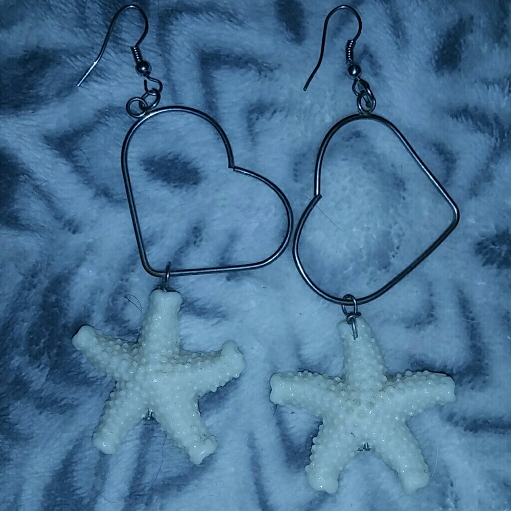 Star fish earrings